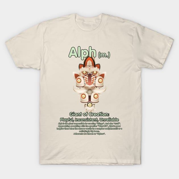 Alph T-Shirt by Justwillow